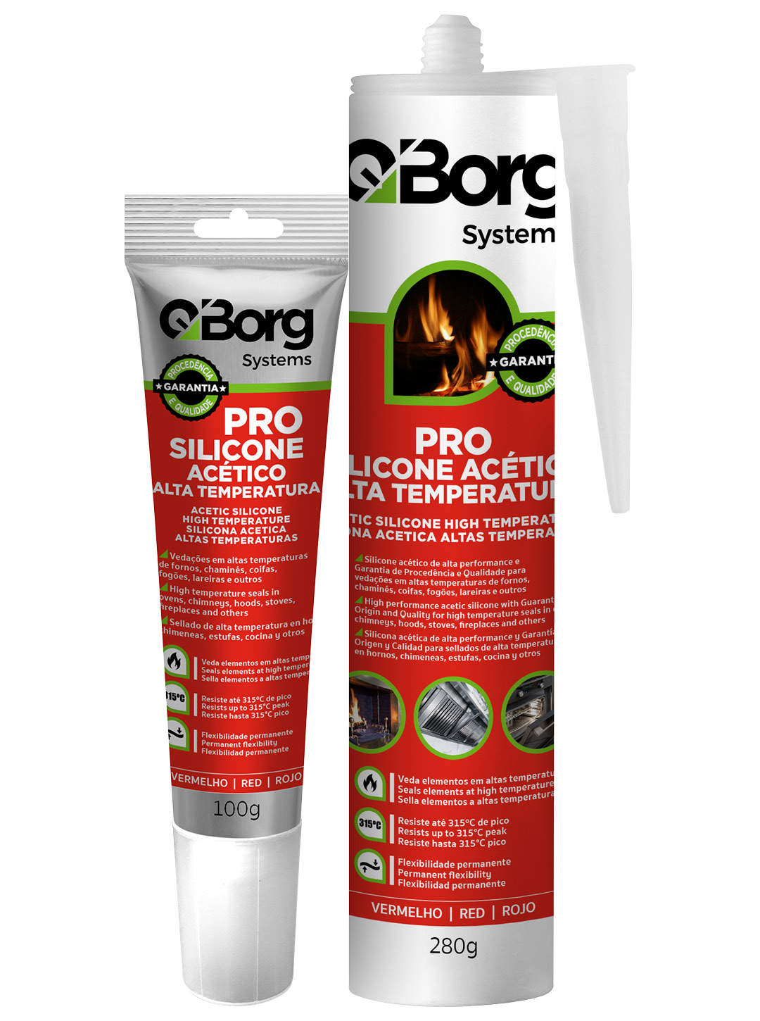 PRO SILICONE AC�TICO ALTA TEMPERATURA